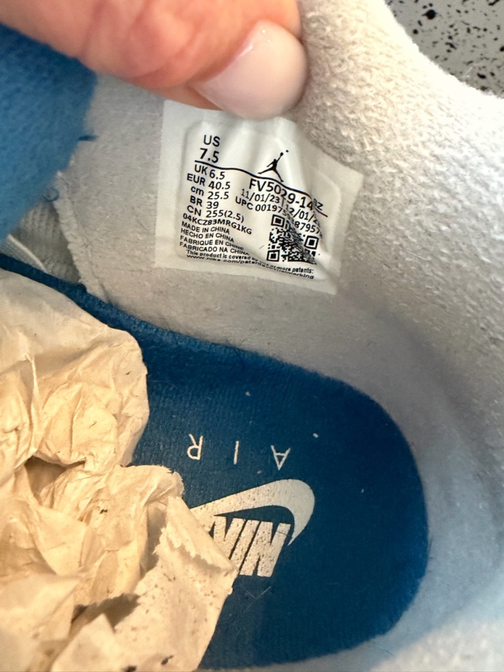 Air Jordan 4 Retro Military Blues - Picture 5 of 7